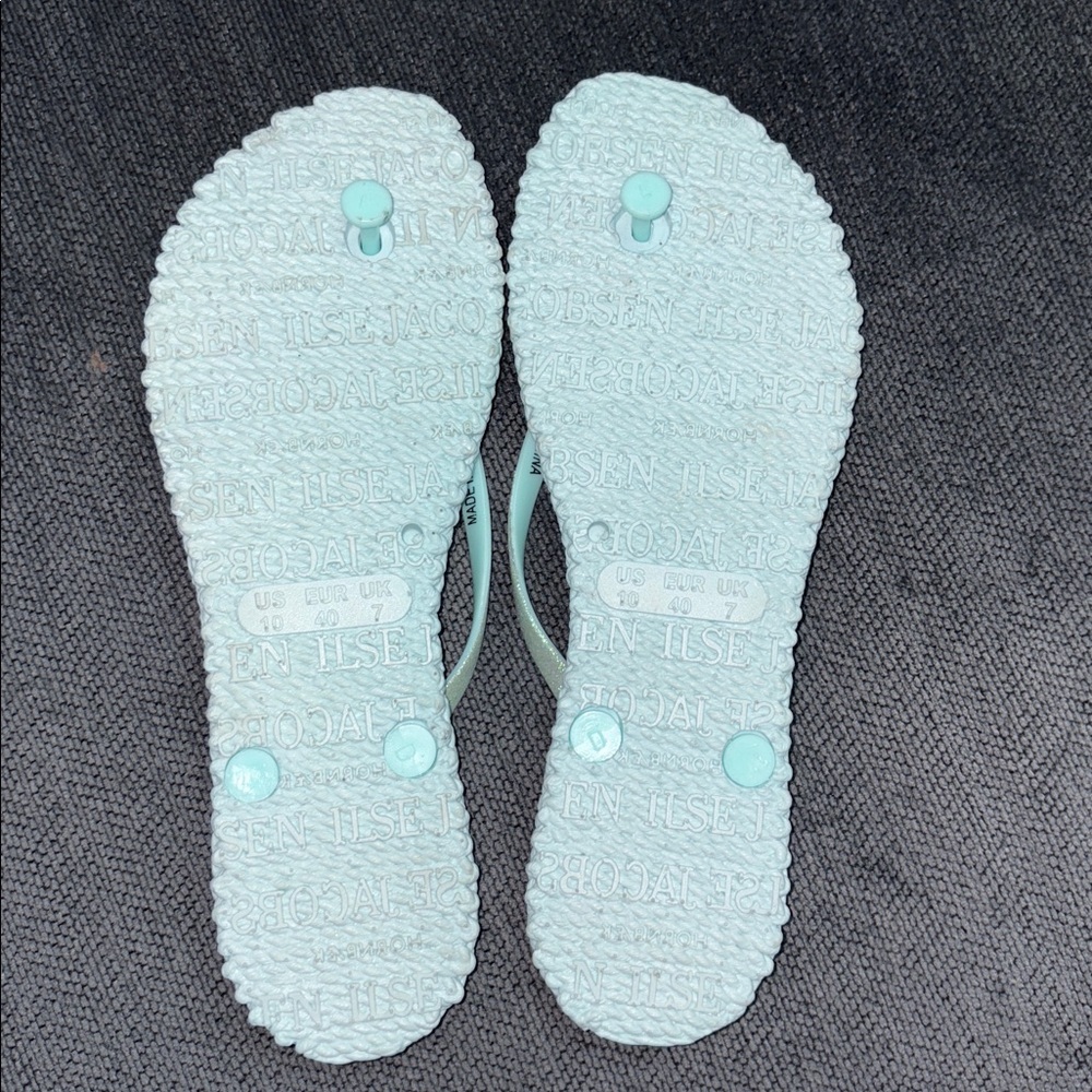 ILSE JACOBSEN Aqua Textured Sandals NEW in waterproof dust bag - Picture 4 of 8